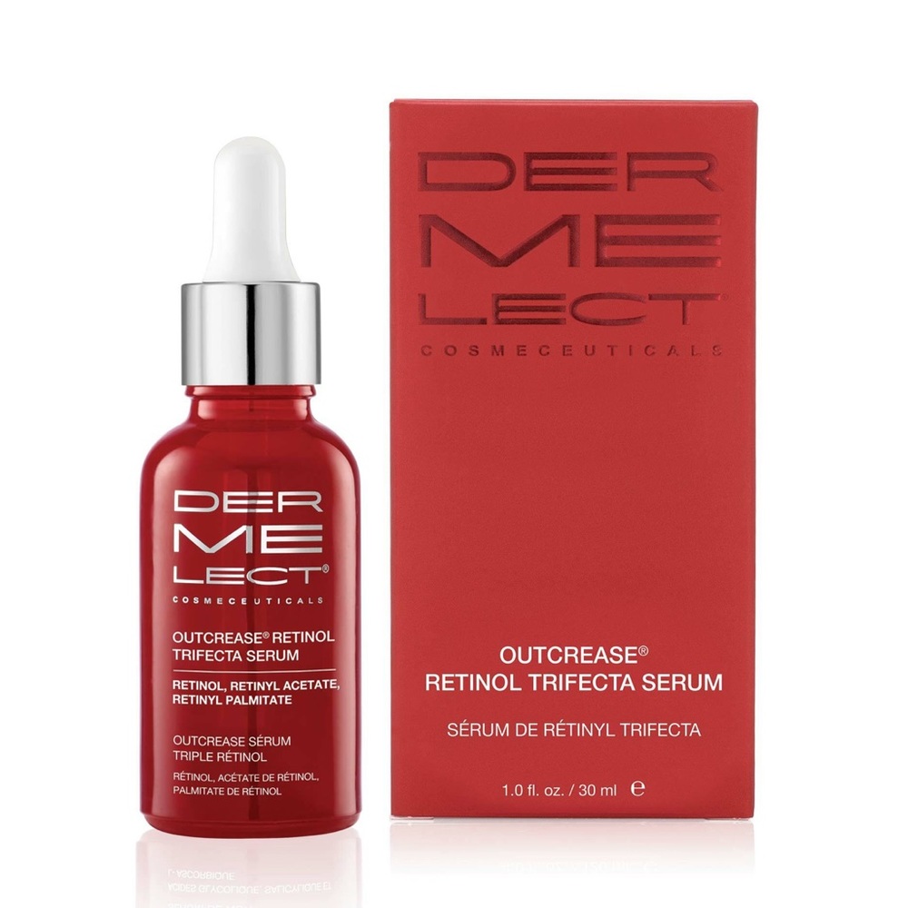 Dermelect cosmeceuticals outcrease retinol trifecta serum